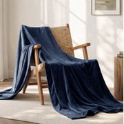 U Bedsure U by Bedsure Fleece Throw Blanket Navy Blue, Throw Blankets for Toddlers, Kids, Boys,50x60… — $17.09 (44% off)