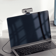 Lumina 4K Webcam: Studio-Quality Webcam Powered by AI. (Silver)