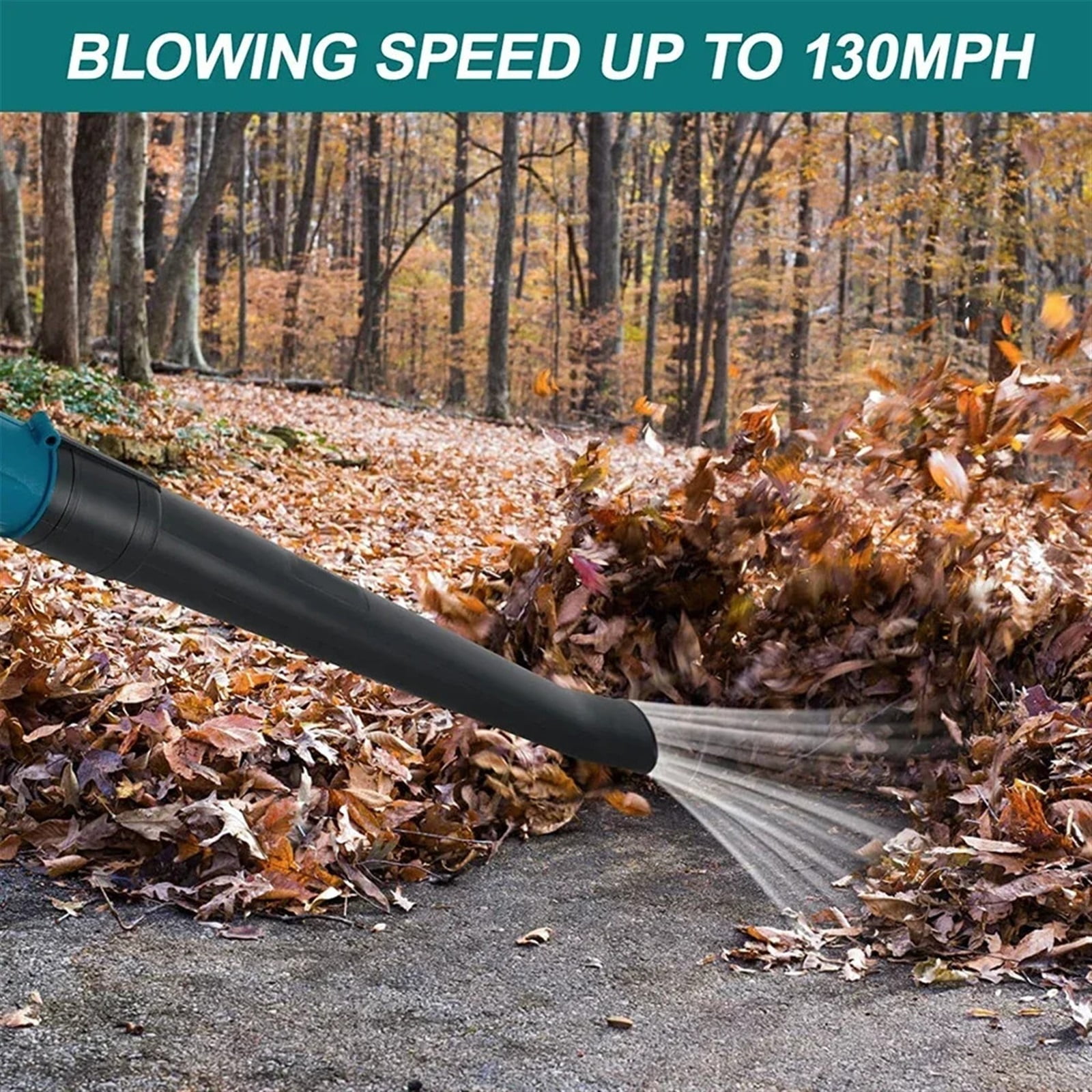 High Powerful Electric Air Blower Handheld Cordless Leaf / Snow/Dust Blowing Blower Garden Tool ,Adjustable Speed