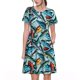 thumbnail image 1 of Disketp Colorful Fishing Baits para Vestido de Manga Corta para Mujeres, Vestidos de Verano para Mujeres, Casual y Holgado para la Playa, 1 of 6