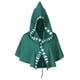 thumbnail image 1 of Capa medieval con capucha, disfraz de Halloween, capa de estilo renacentista para eventos de cosplay, capa medieval con capucha para hombre, capa de vampiro renacentista con capucha, 1 of 7
