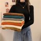 thumbnail image 2 of Suéteres de punto para mujer, jerseys básicos de manga larga, suéter Delgado, ropa barata, otoño e invierno, 2024, 2 of 5