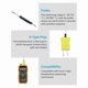 thumbnail image 3 of 10Pcs 3Meters K Type Mini-Connector Thermocouple Temperature Probe Sensor -50-350°C Temperature Sens, 3 of 5