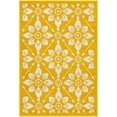 thumbnail image 2 of Unique Loom Outdoor Trellis Collection Area Rug - Tiles (2' x 3' 1" Rectangle Yellow/Ivory), 2 of 9