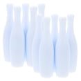 thumbnail image 4 of KAKOWELY 20Pcs Table Bowling Pin Accessory Mini Bowling Pin Plastic Small Bowling Pin Replacement Bowling Pin,2.48"X0.51"X0.51", 4 of 5