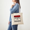 thumbnail image 3 of CafePress - Havanese Will Lick Your Face Tote Bag - Unisex Canvas Tote Bag, Beige, 1-Piece, 3 of 6