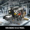 thumbnail image 3 of Juego de bloques de construcción Mould King W16 Engine 952 piezas con batería, 3 of 7