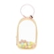 thumbnail image 4 of Bolsa de almacenamiento perfecl de figuras portátil llavero con dijes de PVC transparente rosa, 4 of 8