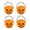 4PCS, variant on Sunshinehomely 4 Pcs Halloween Pumpkin Buckets, Plastic Pumpkin Buckets, Halloween Trick or Treat Buckets, Reusable Small Halloween Candy Buckets with Handle, Halloween Candy Holders for Party