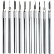 NIUPIKA Wax Carving Knives Pottery Clay Sculpting Blades Carvers Tool Set Steel Modeling Hand Craft Tool