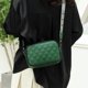 thumbnail image 5 of LHSHID Women Quilted Crossbody Bag PU Leather Shoulder Bag Camera Purse Square Snapshot Bag Satchel Bag, 5 of 7