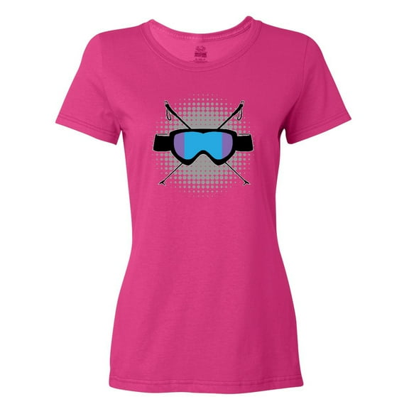 Inktastic Ski Mask Skiing Gift Women's T-Shirt