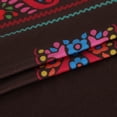 thumbnail image 6 of Women's Short Sleeve Crew Neck Floral Embroidered Blouse Mexican T-Shirts Casual Loose Tops Mexico Summer Shirt, 6 of 6