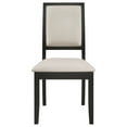 thumbnail image 5 of Louise 5-piece Rectangular Extension Leaf Dining Set Black, 5 of 11