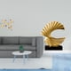 thumbnail image 2 of Escultura de pájaro de madera para pared, diseño de , adorno abstracto, estatua decorativa, hecha de madera y resina, ideal para sala de estar, do, 2 of 8