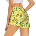 thumbnail image 3 of Fotbe Lemon (2) Womens High Waist Running Shorts Athletic Workout Quick Dry Shorts for Women with Pockets Gym Yoga Summer Shorts-, 3 of 9