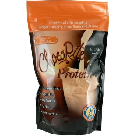 ChocoRite Protein Shake Mix, Peanut Butter, 14.7