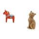 thumbnail image 5 of Figura coleccionable de resina con forma de gato-caballo Dalecarlian sueco, ideal para estantería, entrada, vitrina, sala de estar, dormitorio o decor, 5 of 8