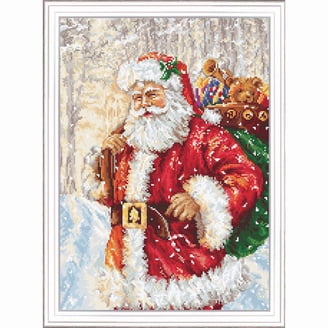 Dimensions Christmas - Santa Arrival Stocking