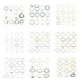 thumbnail image 1 of 12 Pieces Ankle Bracelets Creative Colour-fast Durable Comfortable Ankles Chains Exquisite Chic Girls Anklets for Dress Decor Type 2, 1 of 7