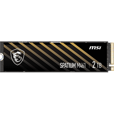 MSI M461 M.2 2280 2TB PCI-Express 4.0 3D NAND Internal Solid State Drive (SSD)