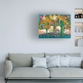 thumbnail image 2 of Canvas Wall Art - David Galchutt 'On the 5th Day' Wall Art for Living Room, Bedroom, or Office Décor by Trademark Fine Art - 24 x 18 Inches, 2 of 4