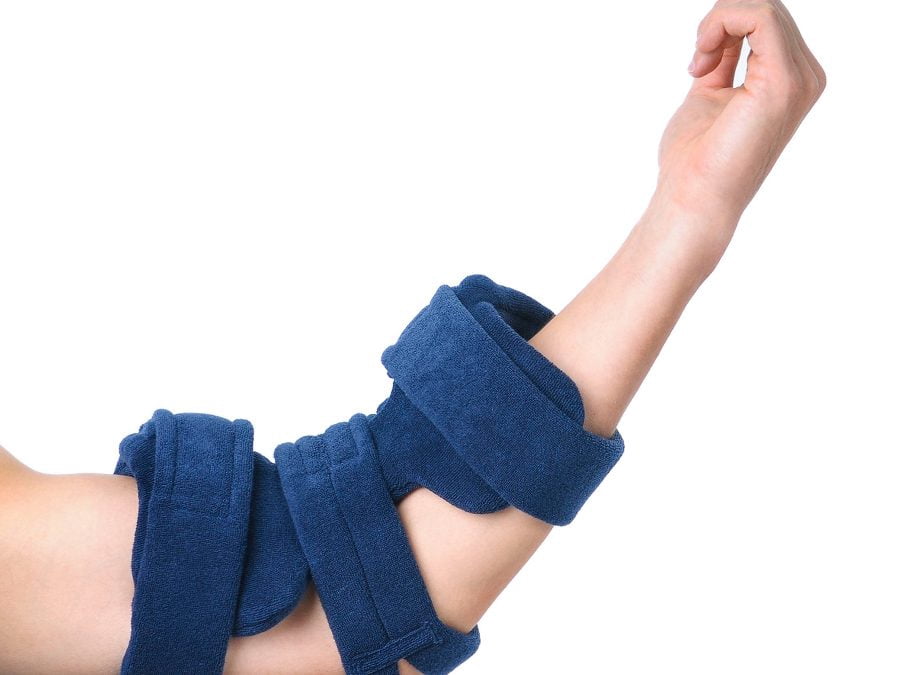 ComfySplints™ Comfyprene Elbow Orthosis, Adult Small, Dark Blue