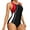 Red/White, variant on Attraco Women's One Piece Swimsuit Athletic Bathing Suits Training Sport Swimwear