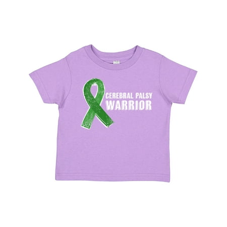 

Inktastic Cerebral Palsy Warrior with GreenRibbon Gift Toddler Boy or Toddler Girl T-Shirt