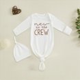 thumbnail image 2 of Gibobby Infant Long Sleeve Onesie Basic Solid Color Baby Bodysuit Breathable Long Sleeve Jumpsuit Fit Newborn Infant Rompers0 3 6 9 12 Months(0-3 Months,White), 2 of 4
