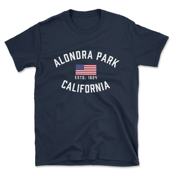 Alondra Park California Patriot Men's Cotton T-Shirt