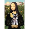 thumbnail image 2 of CafePress - Mona Lisa's Schnauzer Puppy Mug - 11 oz Ceramic Mug - Novelty Coffee Tea Cup, 2 of 3