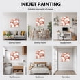 thumbnail image 6 of Framed Canvas Wall Art for Living Room Burnt Orange Shell Wall Decor, Coastal Conch Ocean Marine Life Aesthetic Paintings for Bedroom Office Kitchen, Ready to Hang Artwork Wall Pictures 16x16 Inch, 6 of 9