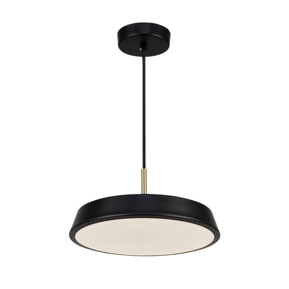 AC6901BK Artcraft Lighting Lexi - 32W 1 LED Pendant-6 Inches Tall and 16 Inches Wide-Black Finish