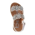 thumbnail image 4 of bebe Girls' Sandals - Cute and Comfy Toddler Girls' Summer Shoes, Perfect Beach Sandals for Toddlers, 4 of 9