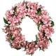 thumbnail image 2 of Corona de flores simuladas para dintel de puerta, decoración de rosas, flores falsas para bodas y festividades., 2 of 7