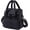 Black, variant on Insulated Lunch Bag Women, Double Deck Lunch Box, Quilted Puffer Lunch Tote with Adjustable Strap, Leakproof, Durable & Meal Prep Large Lunch Cooler For Work Picnic Travel,Black