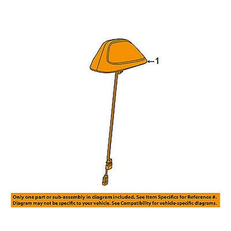 Jeep Cherokee Antenna - Jeep CHRYSLER OEM 14-15 Grand Cherokee-Radio Antenna Base 1YG06AXRAF