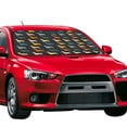 thumbnail image 2 of Kdxio Plaid Dachshund Print Front Windshield Sun Shade,Folding Auto Sunshade for Car Truck SUV-, 2 of 7