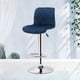 thumbnail image 2 of Set de 2 Bancos para Barra de Cocina FRATELLO MUEBLES Toretto Azul, 2 of 8