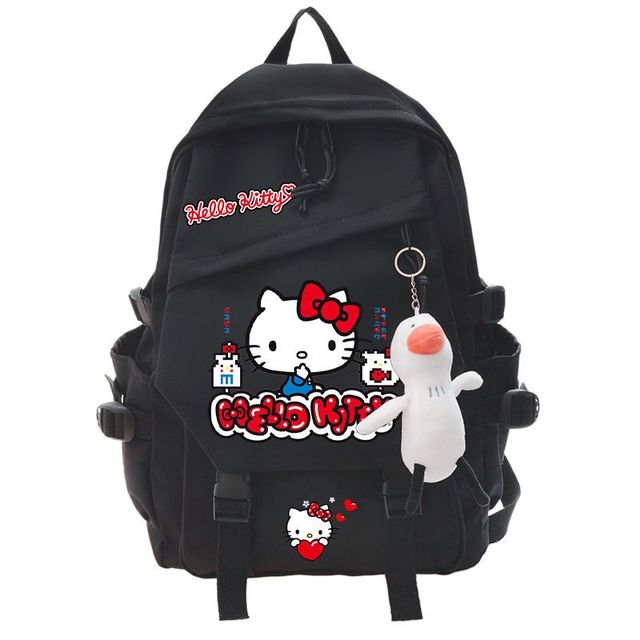 2023 HelloKitty Backpack Kawaii Sanrio Japanese Student Cartoon Large