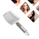 thumbnail image 3 of Paquete de 2 cepillos de pelo profesionales curvados con ventilación para cabello largo y grueso y rizado, herramientas de peinado de peluquería de secado rápido, masaje para desenredar el cabell, 3 of 5