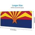 thumbnail image 4 of Arizona Flag 31.5x11.8 inch Extra Large Gaming Mouse pad, Extended Anti-Slip Rubber pad, Suitable for Keyboard, Suitable for Gaming Office, 4 of 6
