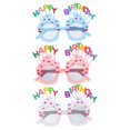 thumbnail image 1 of BRIGHTFUFU 3Ud Gafas De Cumpleaños Coloridas Livianas Para Fiesta Con Uso Repetido, 1 of 8