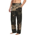 thumbnail image 6 of Sigee Starry Night Black Sheep print Men's Pajama Pants Lounge Sleep Bottoms with Elastic Waistband and Pockets-X-Large, 6 of 6