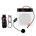 thumbnail image 2 of Juego De Micrófono Amplificador De Voz, Accesorios Universales Para Megáfono, Herramienta De Altavoz Para Profesores, Equipo De Auriculares, Dispositivos De Amplificación matsuzay EL016760-01, 2 of 5
