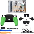 thumbnail image 2 of eXtremeRate Green Rubberized Grip Paddles Kit Upgrade Board & Back Shell Buttons for PS5 Controller BDM-030/040, 2 of 7