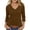 Coffee, variant on Fashion Fall Saving Womens Loose Fit Tops Women's Tops Womens 3/4 Sleeve Tops and Blouses for Fall Women's Blouses Casual Boho Get it Fast