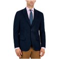 thumbnail image 1 of Tommy Hilfiger Mens Modern Fit Corduroy Two Button Blazer Jacket, Blue, 42 Long, 1 of 1
