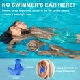 thumbnail image 2 of WEKEEP Silicone Swimming Earplugs, 4 Pairs, Comfortable, Waterproof, Ear Plugs Swimming Showering Case, 2 of 6